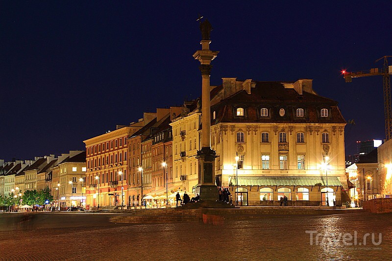 Варшава в вечернем свете / Фото из Польши