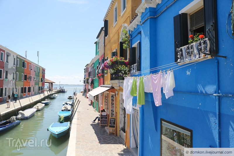Бурано - самый яркий остров Венеции / Италия