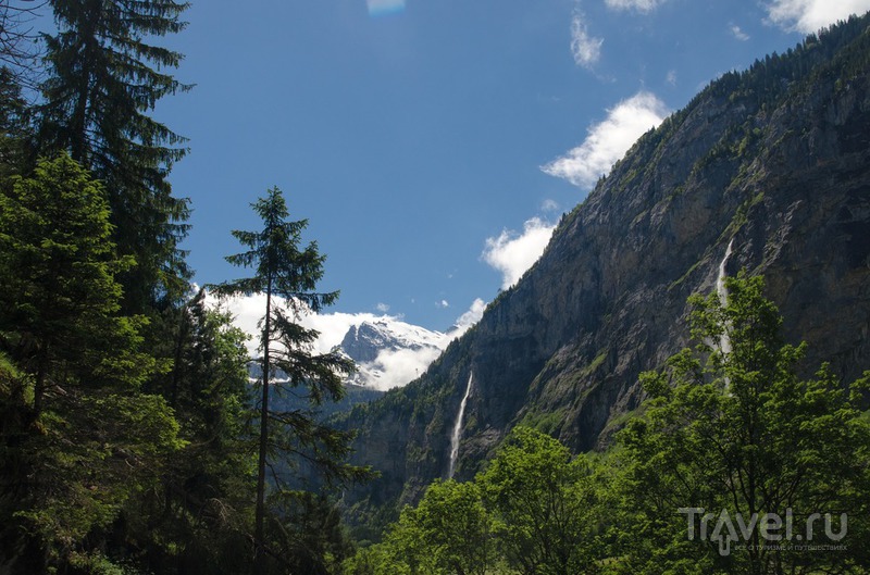 Трюммельбах. Водопад в горе / Фото из Швейцарии