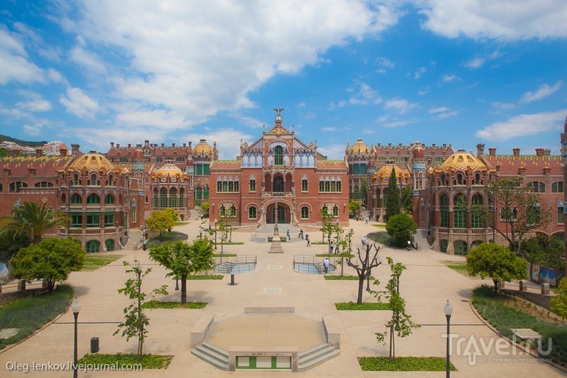 Госпиталь Сан Пау - новая достопримечательность Барселоны / Фото из Испании