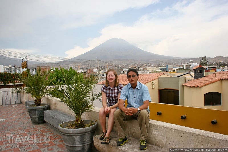 Арекипа - белый город среди вулканов / Перу