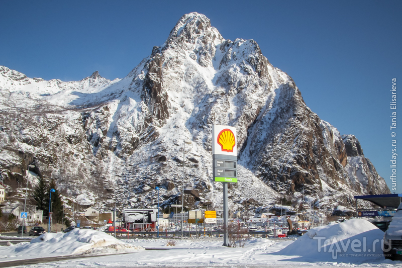 Красота дороги, фьордов, снега и гор / Фото из Норвегии
