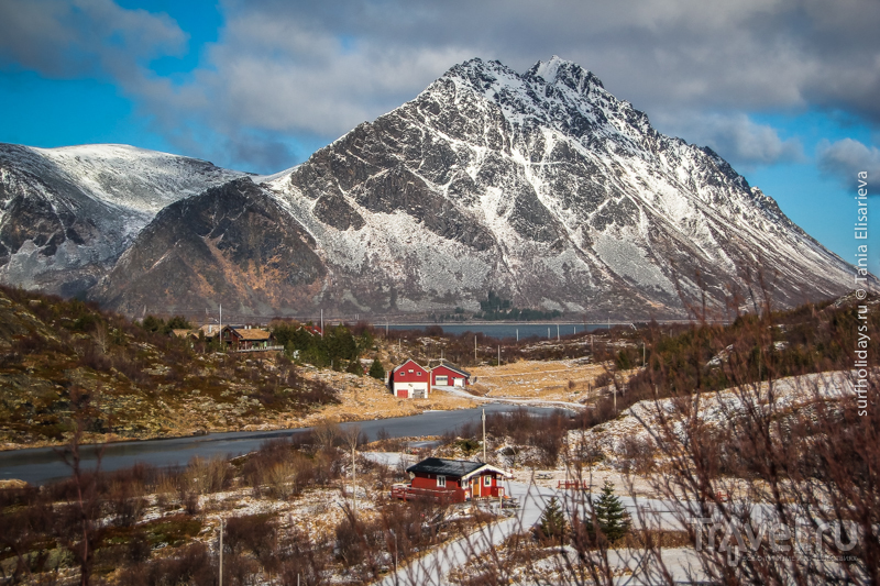 Красота дороги, фьордов, снега и гор / Фото из Норвегии