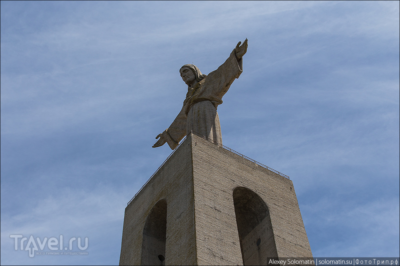 Лиссабон и окрестности с высоты статуи Христа / Фото из Португалии