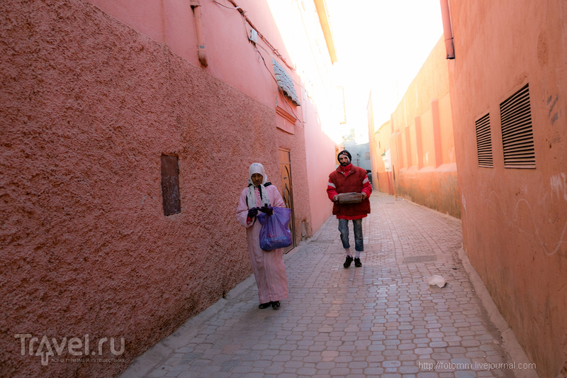 Марокко. Розовый город Марракеш / Фото из Марокко