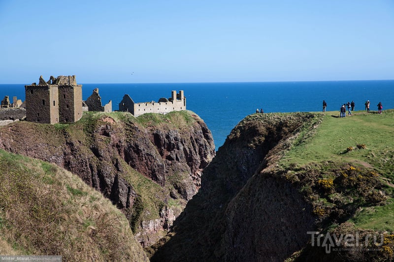 Шотландия, замок Данноттар и Лоссимут / Фото из Великобритании