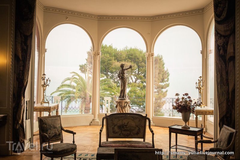 Лазурный берег: Вилла Эфрусси-де-Ротшильд (Villa Ephrussi de Rothschild) / Фото из Франции