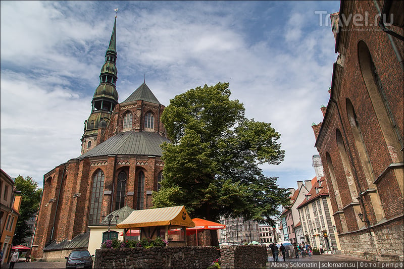 Церковь Святого Петра в Риге / Фото из Латвии