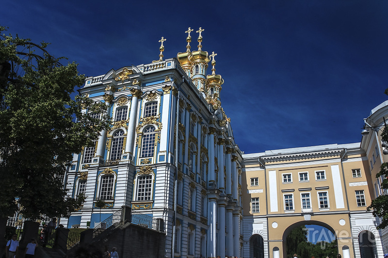 Екатерининский дворец в Царском Селе / Россия