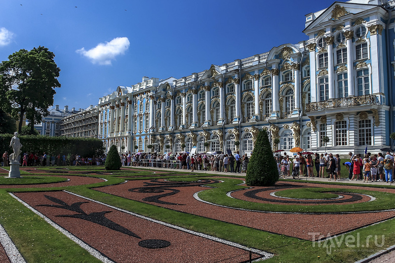 Екатерининский дворец в Царском Селе / Россия