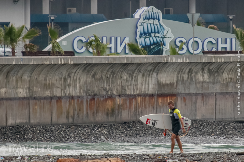 Серфинг в Сочи. Июнь 2014 / Россия