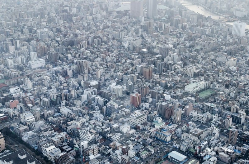 Небесное дерево, или Токио с высоты 650 метров / Япония