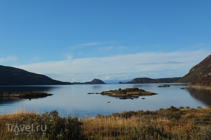 Национальный парк Огненная Земля. Озеро Рока,  залив Лапатайя, почта / Аргентина