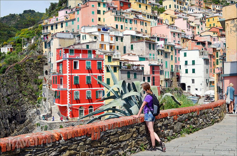 Riomaggiore и Corniglia. Cinque Terre. Лигурия / Фото из Италии