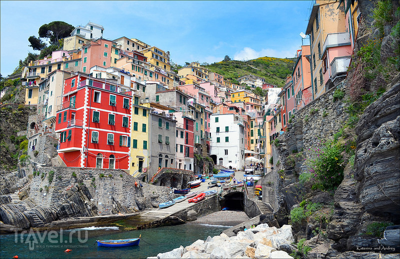 Riomaggiore и Corniglia. Cinque Terre. Лигурия / Фото из Италии