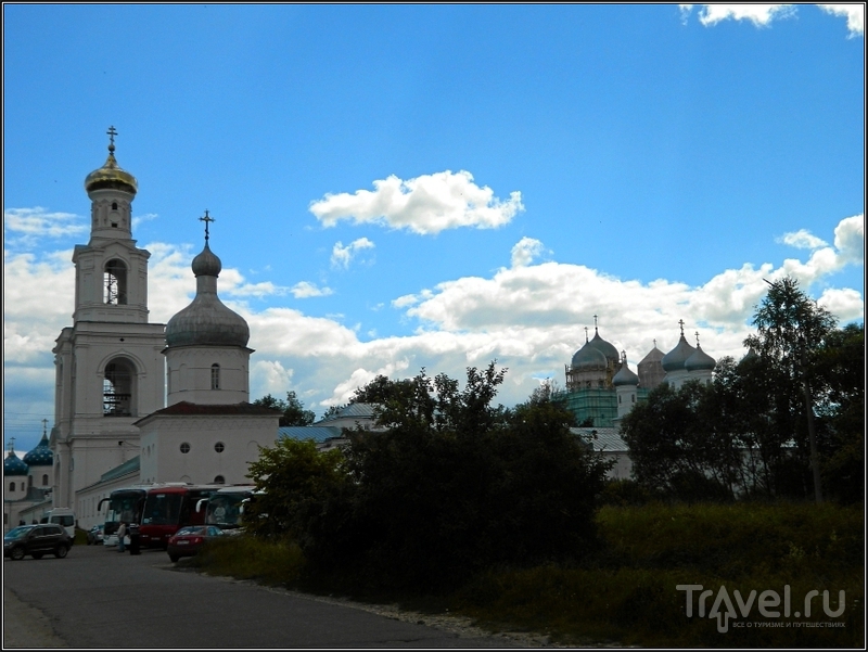 Великий Новгород. Юрьев монастырь и прогулка по Волхову / Фото из России