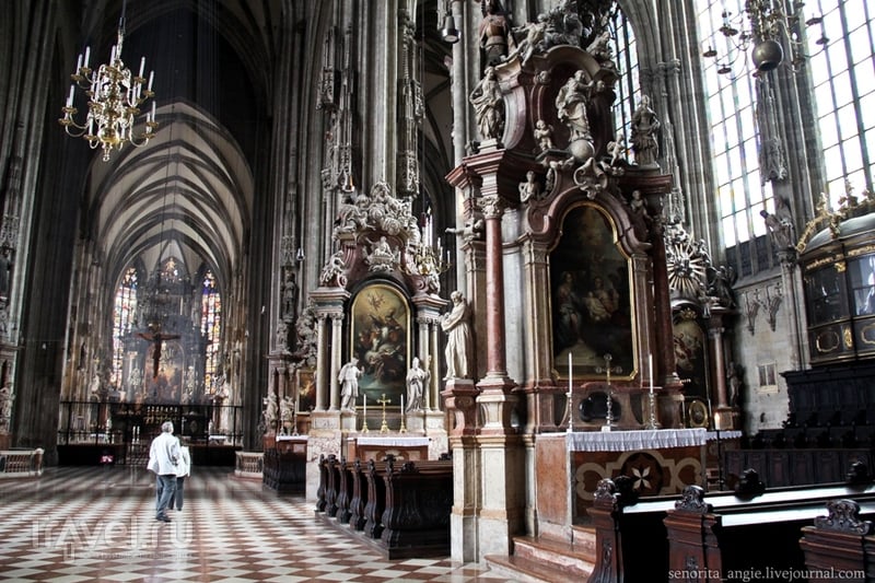 Собор Святого Стефана в деталях, Вена. / Австрия