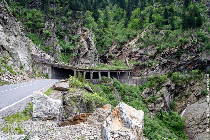 Трансфагараш - самая красивая дорога Европы / Фото из Румынии