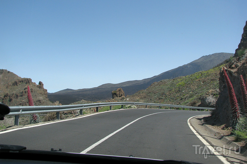 Тейде. Дорога из Лас Америкас / Фото из Испании