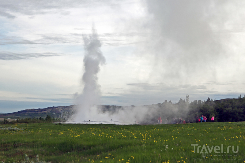 Горячая долина Хаукадалур / Фото из Исландии