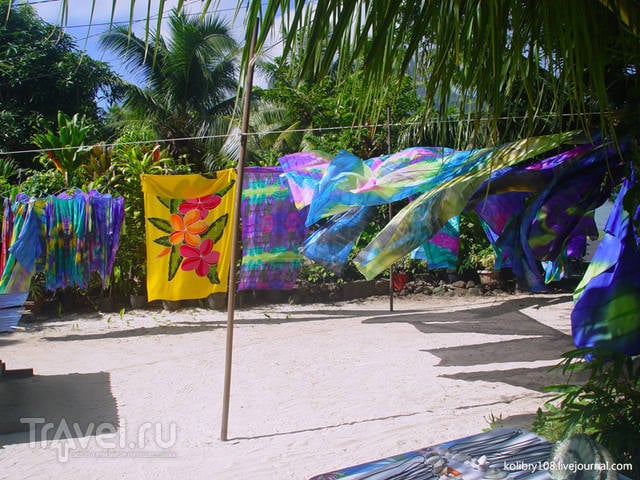 "Сафари 4х4" плюс МК по окраске парео (остров Бора-Бора) / Французская Полинезия