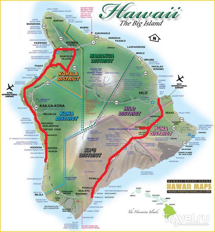 Гавайские острова: Большой остров / Фото из США