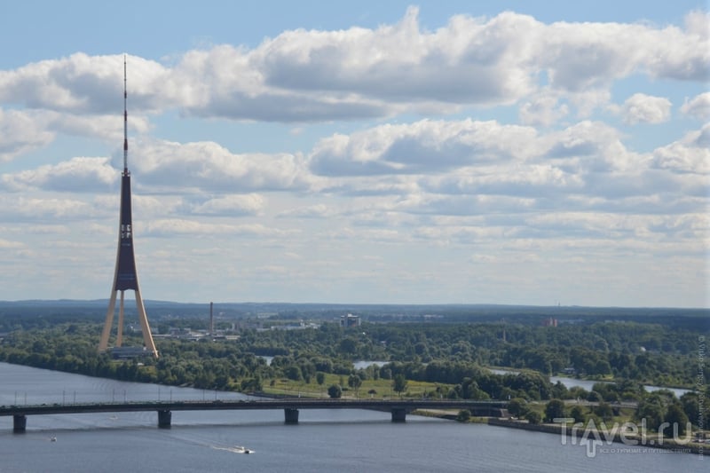 Как выглядит центр Риги сверху? / Латвия