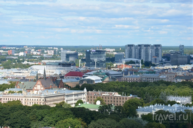 Как выглядит центр Риги сверху? / Латвия