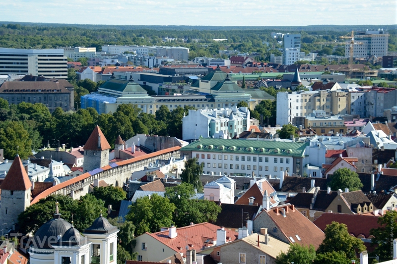Как выглядит Таллин сверху? / Эстония