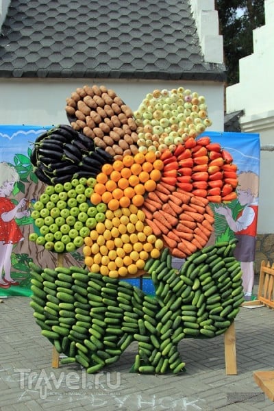 Выставка плодов и цветов в Челябинске / Россия