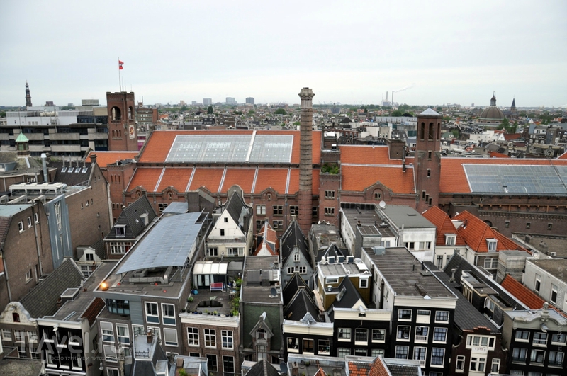 Как выглядит Амстердам сверху? / Нидерланды