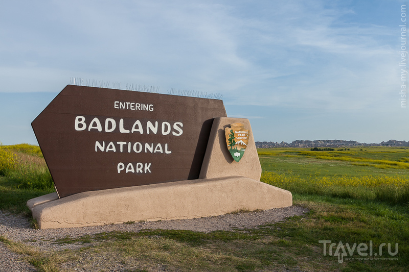 США. Национальный парк Badlands / Фото из США