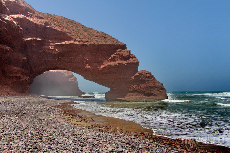 Марокко: пляж Легзира / Фото из Марокко