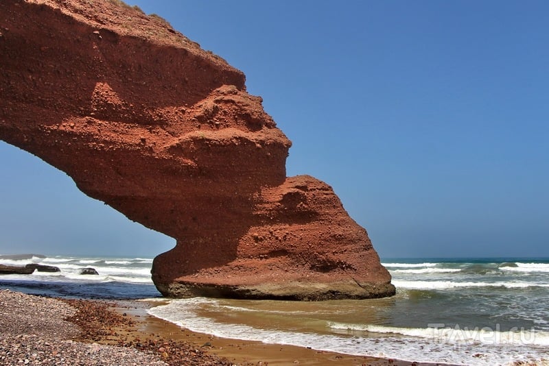 Марокко: пляж Легзира / Фото из Марокко