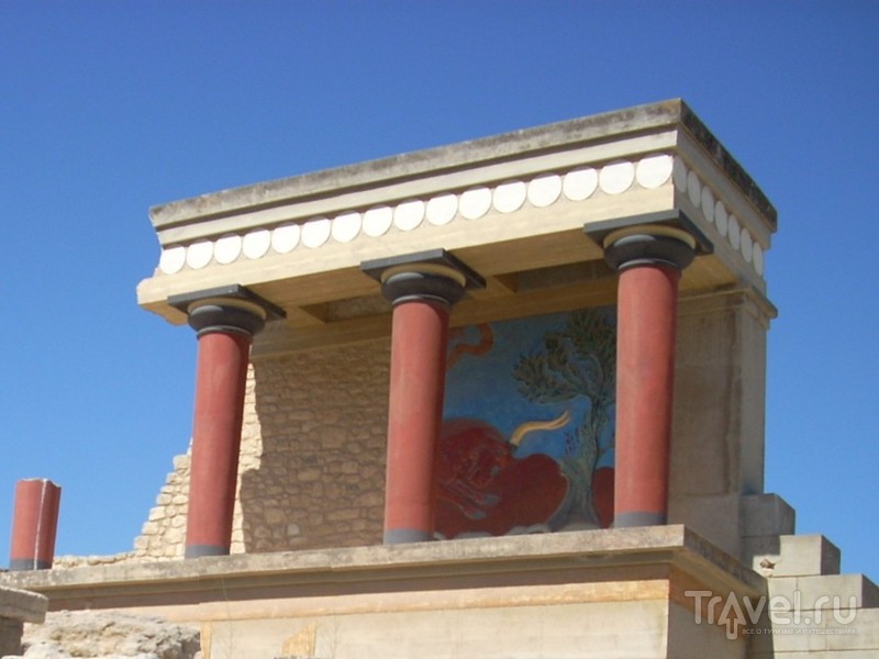 Кносский дворец, остров Крит. Визит к минотавру / Греция