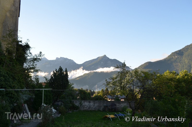 Утро в альпийской деревне / Австрия