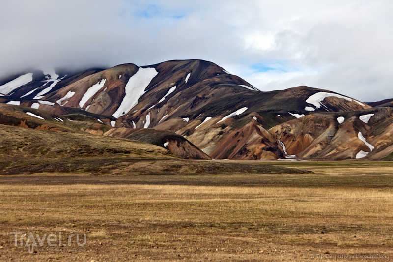 Цветные горы Ландманналойгар / Фото из Исландии