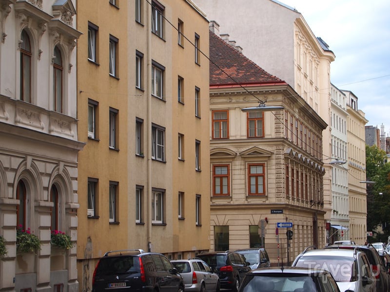 Улицы и переулки Вены вдали от туристического центра / Австрия