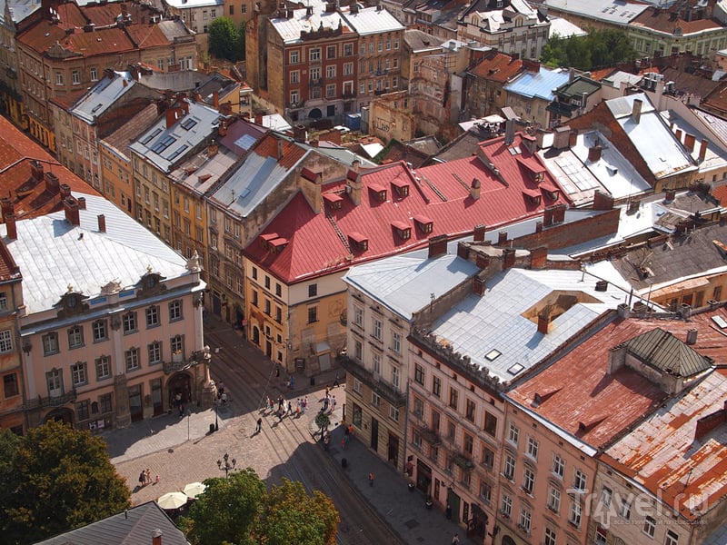 Виды со львовской ратуши / Фото с Украины