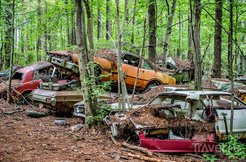Кладбище старых автомобилей Old Car City / США