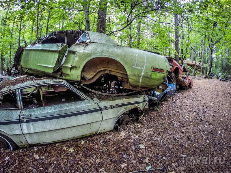 Кладбище старых автомобилей Old Car City / США