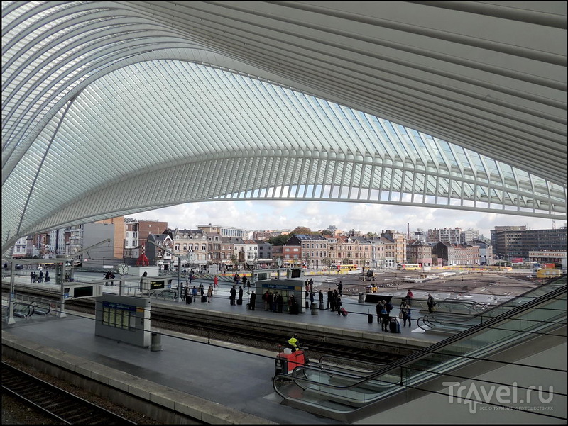 Gare de Liege-Guillemins. Вокзал в Льеже / Фото из Бельгии