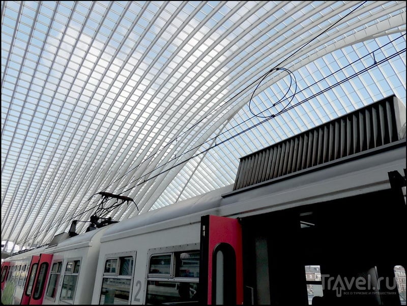 Gare de Liege-Guillemins. Вокзал в Льеже / Фото из Бельгии