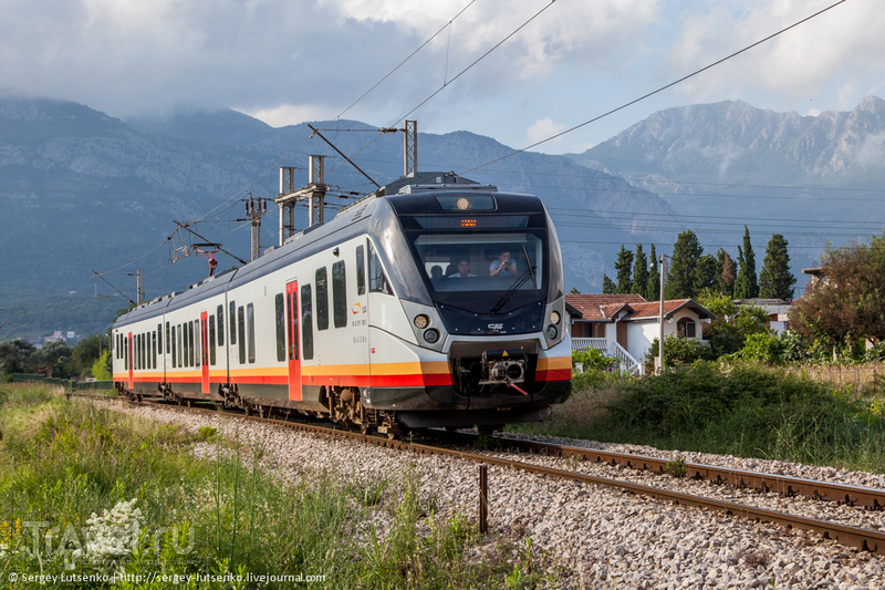 Железные дороги Черногории / Черногория
