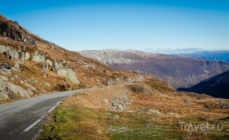 Дорога "Aurlandsvegen" / Фото из Норвегии