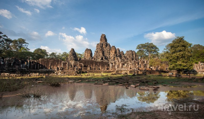 Камбоджа. Ночной Ангкор Ват / Фото из Камбоджи
