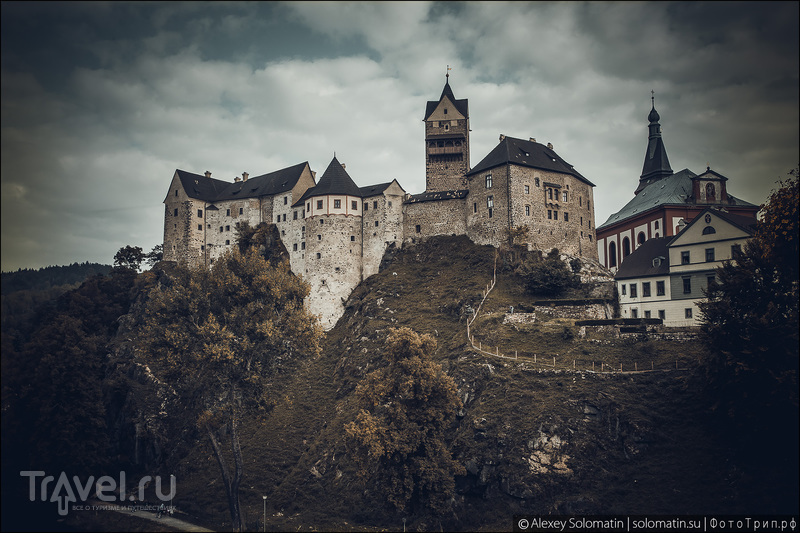 Чехия. Мрачный замок Локет и его жуткие темницы / Чехия
