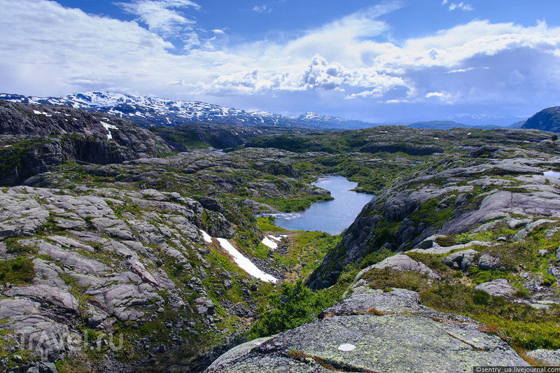 Дорога на Ролдал / Фото из Норвегии