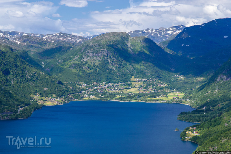 Дорога на Ролдал / Фото из Норвегии