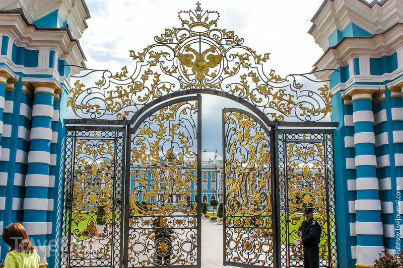 Екатерининский дворец в Царском Селе / Фото из России